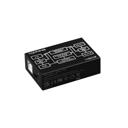 High Performance USB Audio Isolator Ground Loop Noise Eliminator