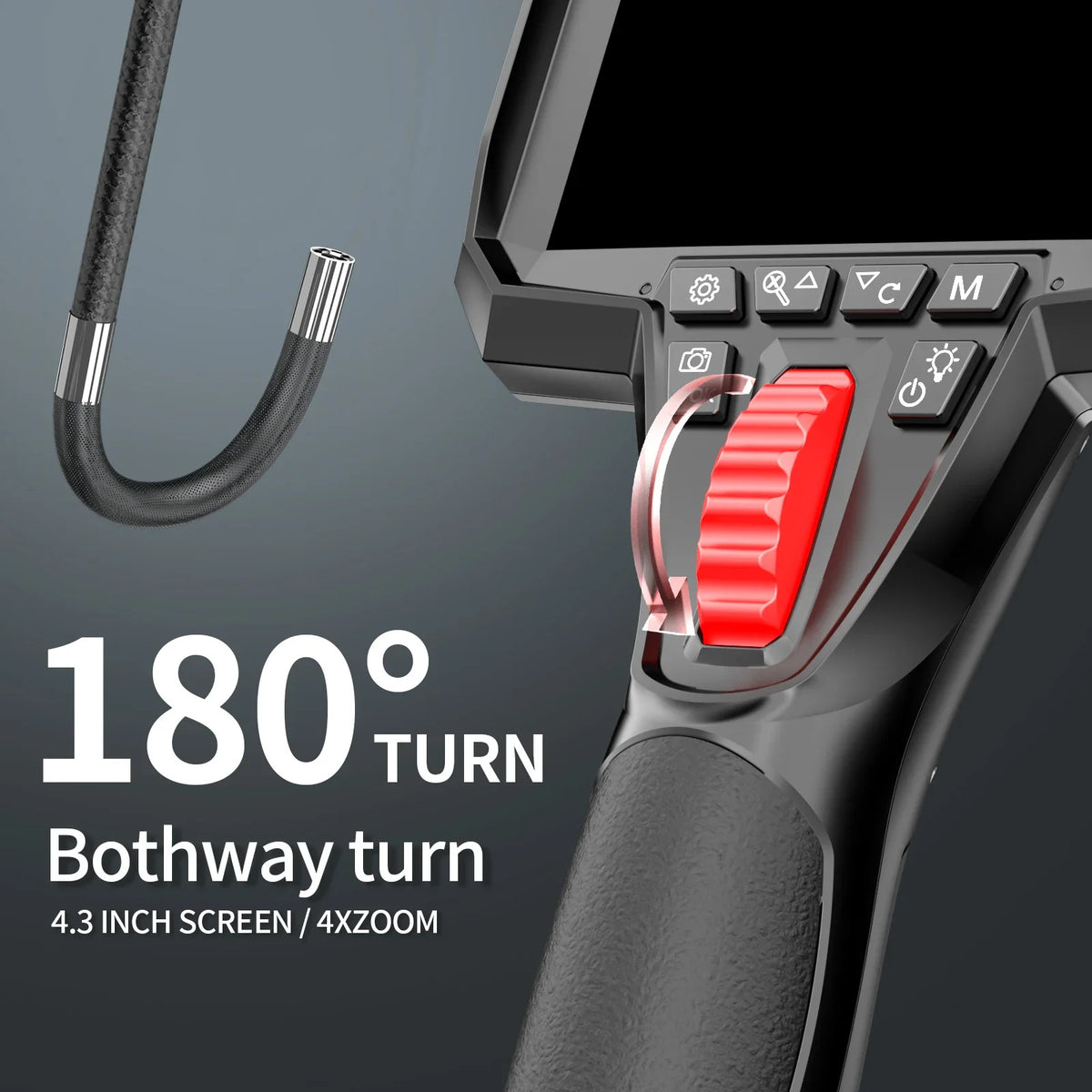 Portable 3.9mm HD Borescope Camera for Engine Inspection
