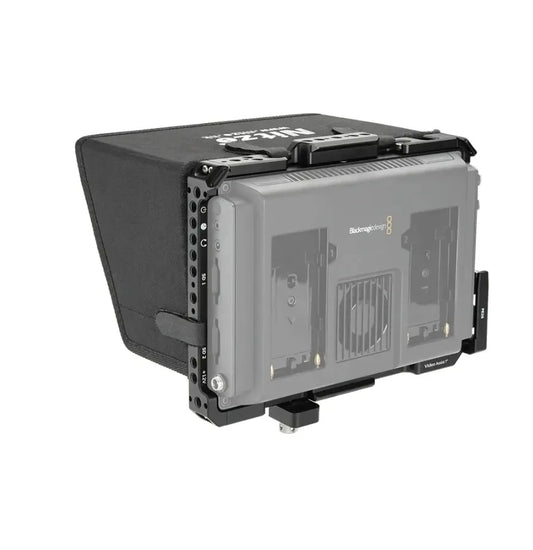 7 Inch Video Assist Monitor Cage with Sunhood Mount