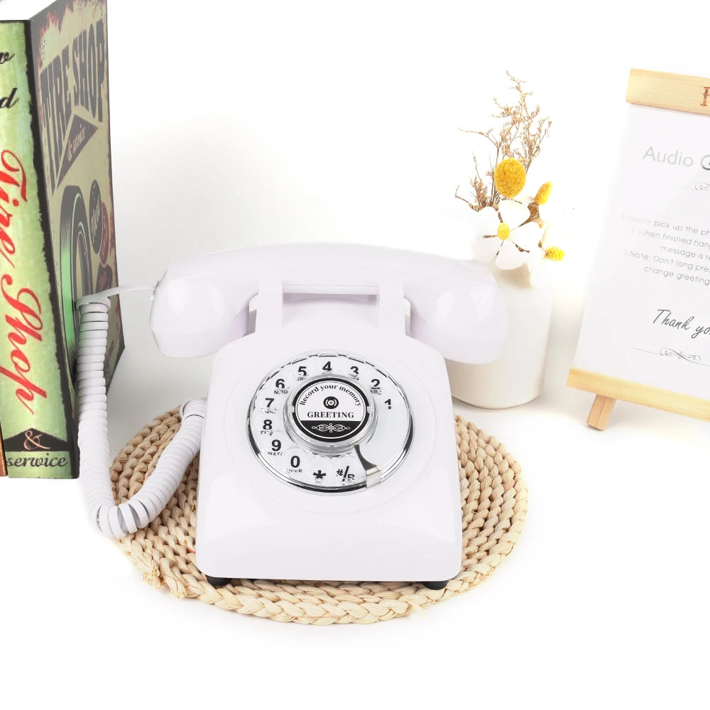 Portable Audio Guestbook Phone for Weddings and Birthdays
