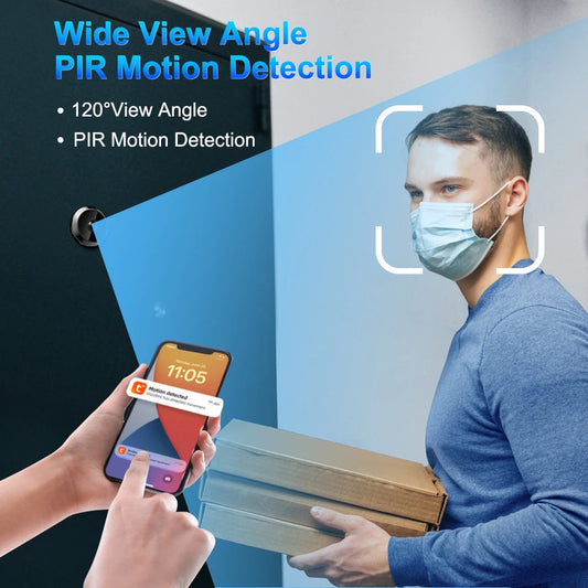 Digital Video Peephole Camera for Home Security
