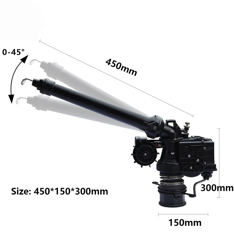 Powerful 1.5" Sprinkler for Farm and Crops
