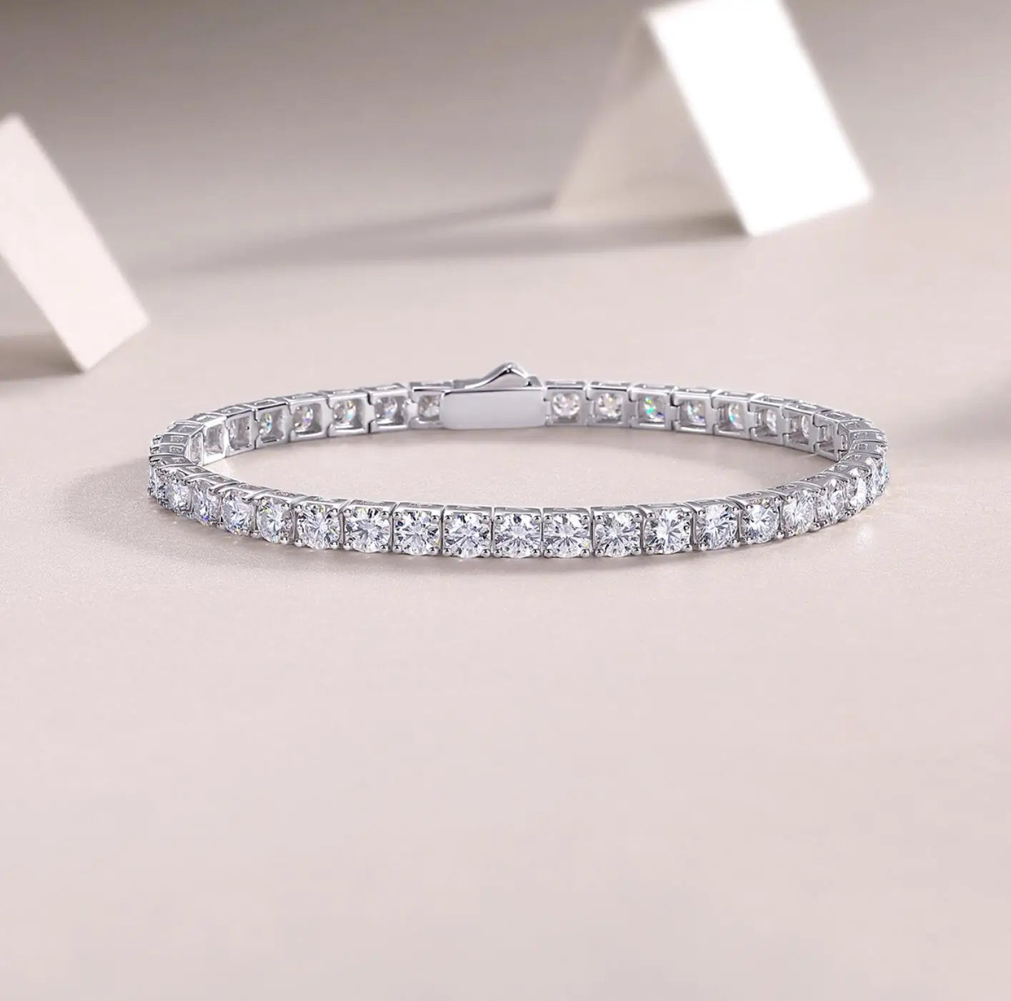 Lab-Grown Diamond Bracelet 7.5inch