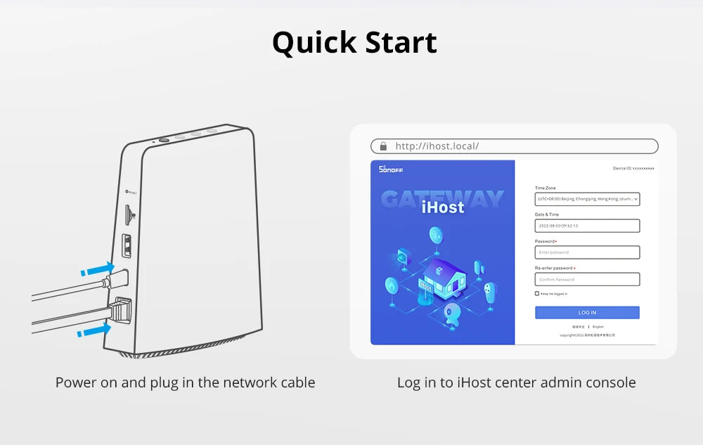 Smart Home Hub with Local Control 4GB AIBridge