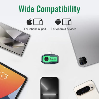 240×240 Thermal Camera 25Hz Imaging for Android iPhone