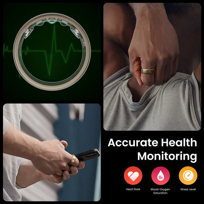 Smart Fitness Tracker New Helio Ring Size 8