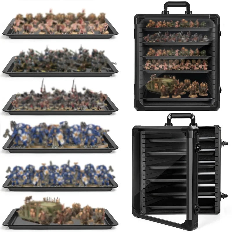 Multi-Layer Display Case for Figures and Collectibles