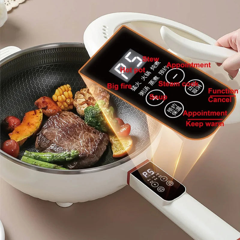 Smart 4.5L Electric Hot Pot Large Capacity 1350W