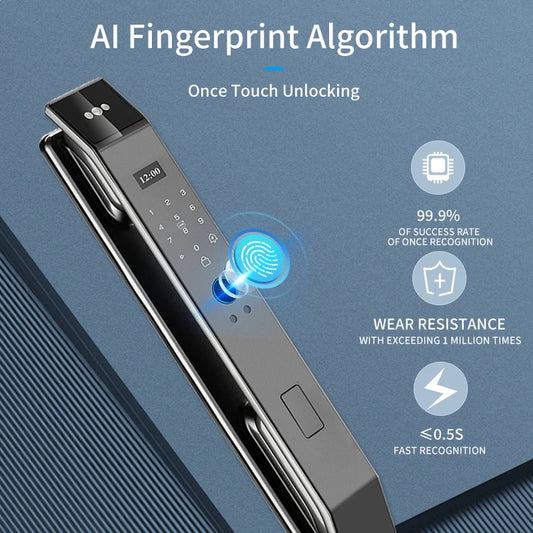 Automatic Smart Door Lock with Camera & App Control