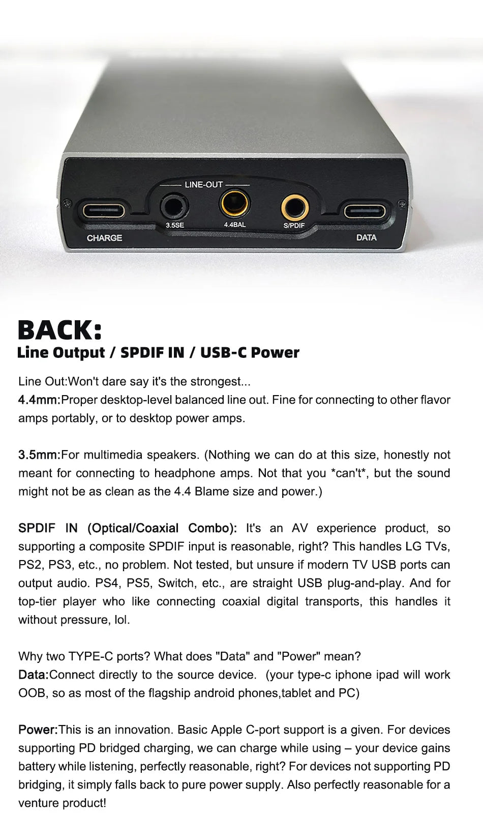 VANGUARD 24Bit USB DAC Dongle with Hi Resolution Audio Output