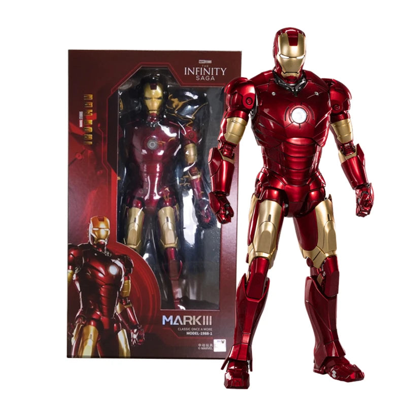 36cm Iron Man MK3 LED Action Figure Collectible