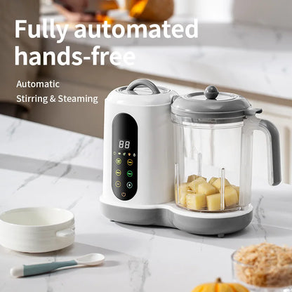 Electric Baby Food Maker Steamer Blender Cooker