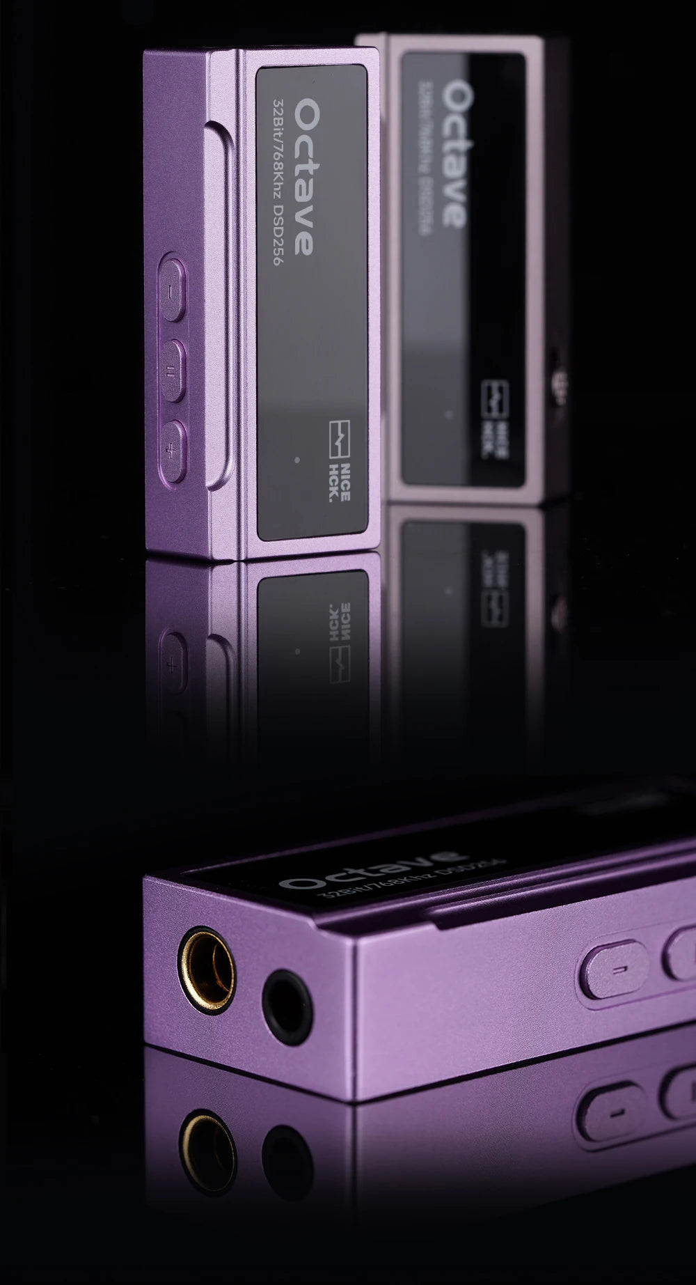 Portable HiFi DAC Headphone Amplifier Dual Output