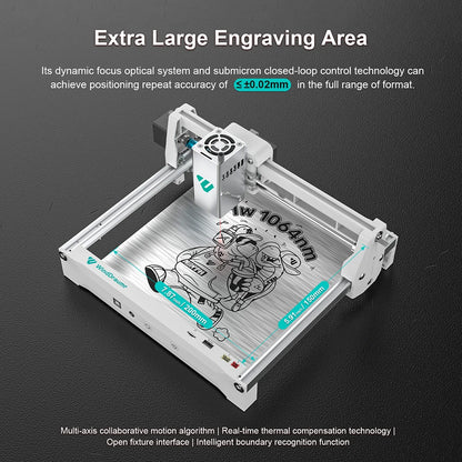 10W High Power Laser Cutter and Engraver for DIY Projects