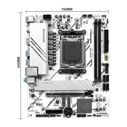 B650M DDR5 Motherboard with USB 3.2 and M.2