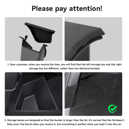Left Right Trunk Organizer for Model Y Juniper