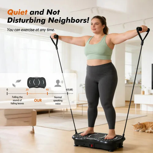 Full Body Vibration Machine Fitness Exercise Platform