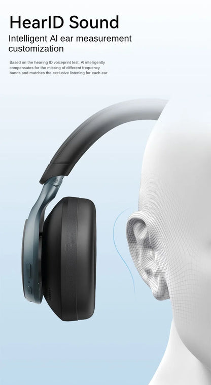 SpaceOne White Active Noise Cancelling Wireless Earphones