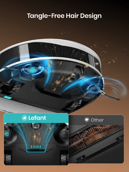 Robot Vacuum Cleaner 18000Pa with Laser Mapping & Obstacle Avoidance