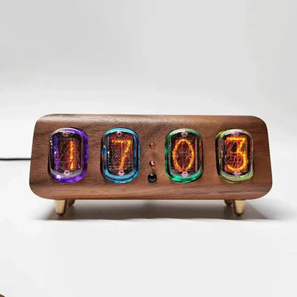 Retro Nixie Tube Digital Clock Bluetooth Smart Display
