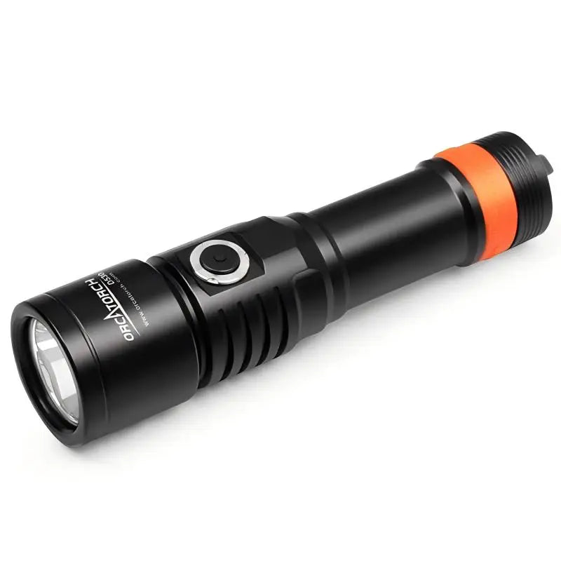 Rechargeable Diving Torch 1500 Lumens 6500K Cold White