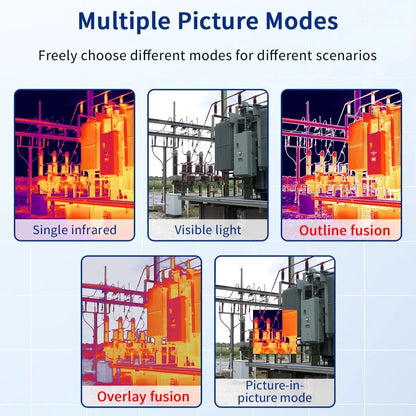 Handheld Thermal Camera 1080P Visible Electrical Testing
