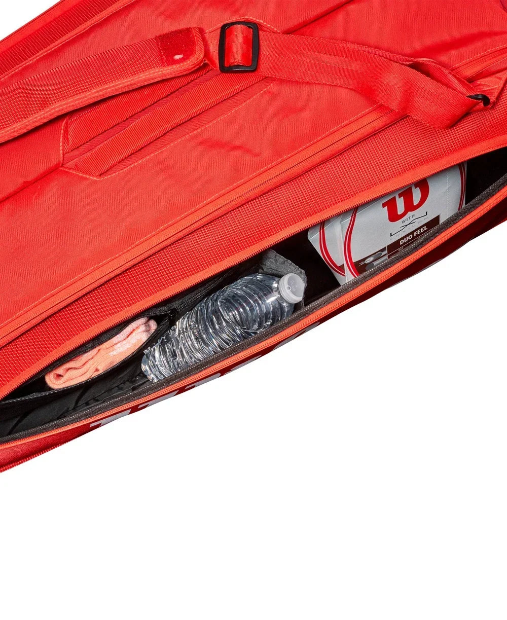 Wilson 9-Racket Tennis Bag with 3 Decks Thermoguard