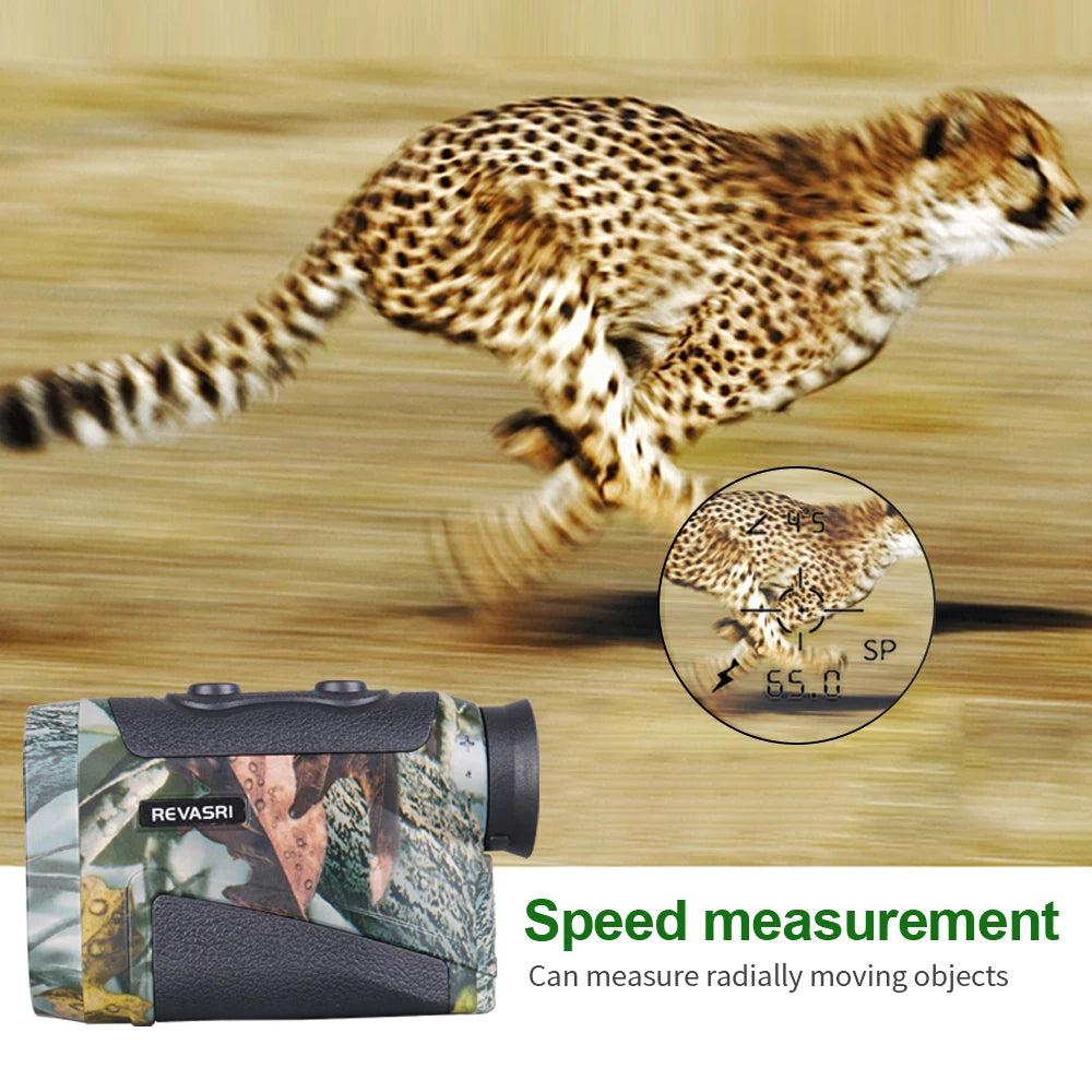 1800m Rechargeable Golf Rangefinder with Slope Flag Lock