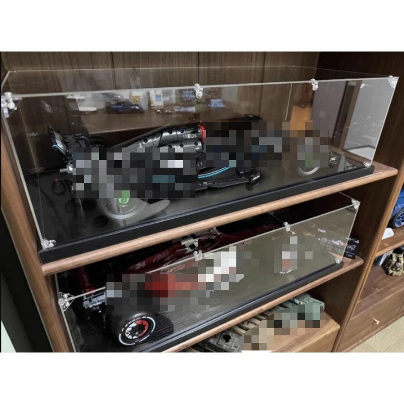 Clear Acrylic Model Car Display Case with Dustproof Protection