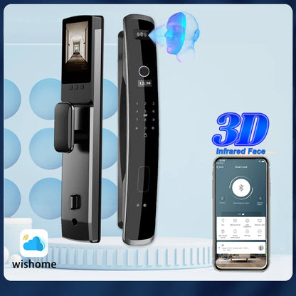 WiFi Smart Door Lock 6068S Fingerprint Access