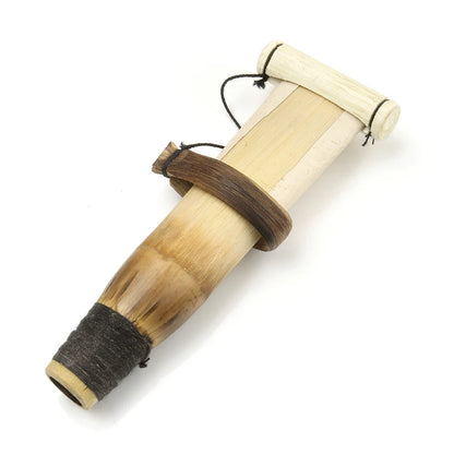 Handcrafted Wooden Flute Duduk Instrument with Storage Bag