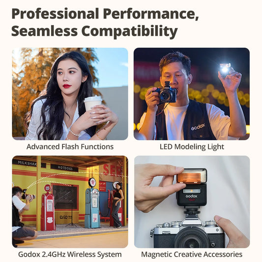 Portable HSS Speedlite Flash with X5 Trigger Sony