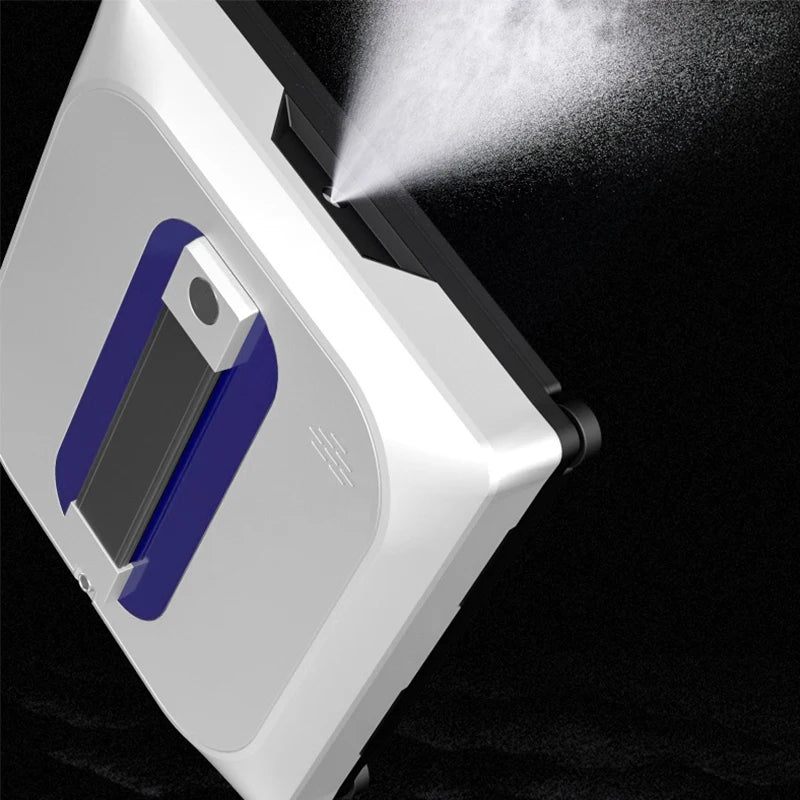 Smart Robotic Window Cleaner with Spray & Edge Detection