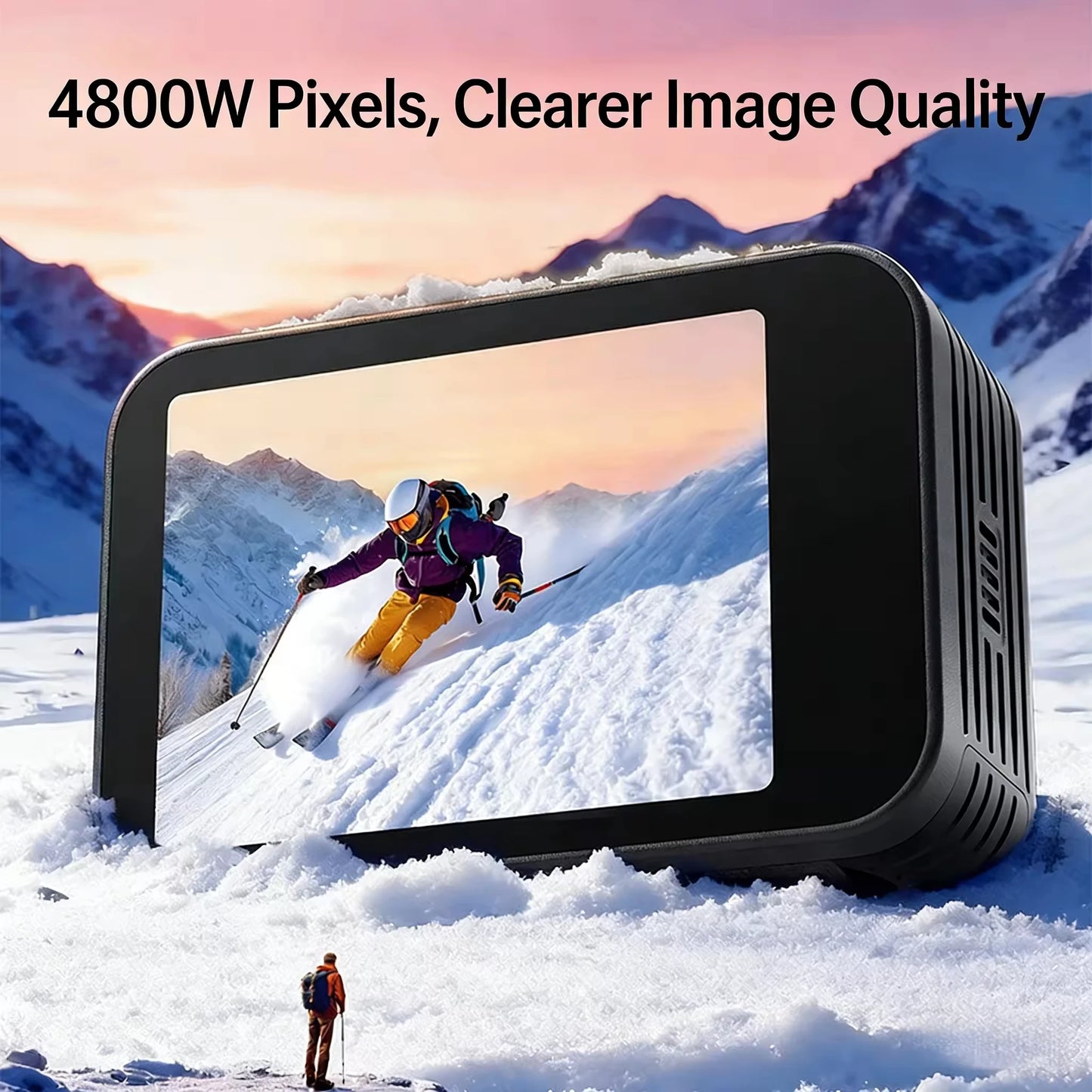 5K Dual Screen Action Camera 4K 60FPS 6-Axis Stabilization
