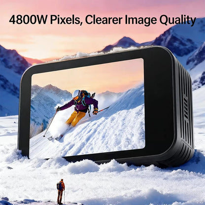 5K Dual Screen Action Camera 4K 60FPS 6-Axis Stabilization