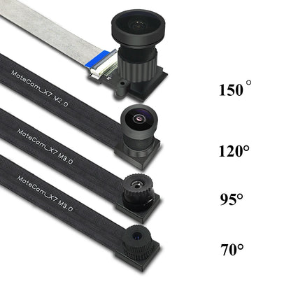Battery-Powered 4K Micro Camera 150 Lens Remote