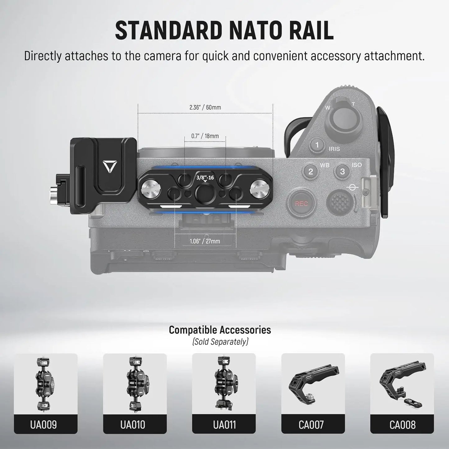 Camera Cage Kit for FX3 FX30 with XLR Handle