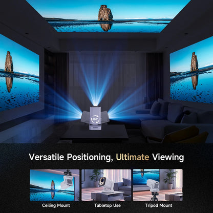 Mini Projector Auto Focus 4K 1080p with Android 11