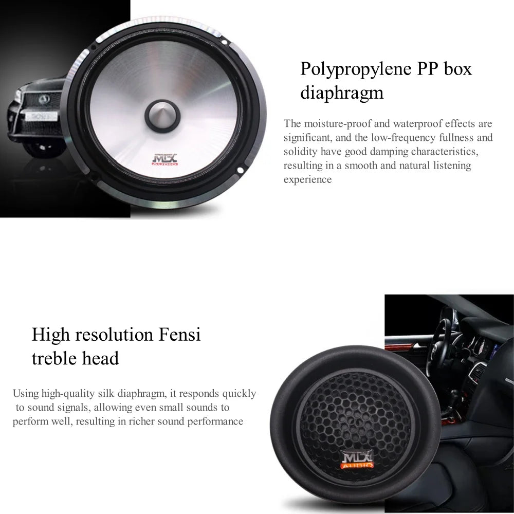 Universal 6.5" 150W Car Speaker Kit