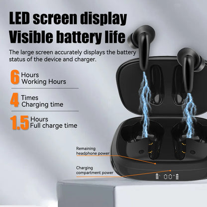 Upgraded Rechargeable Bluetooth Hearing Aids with Smart App Control