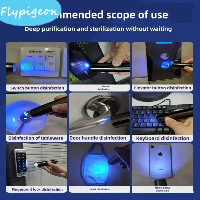 5W UV Sterilisation Fixture Lamp 275nm 405nm
