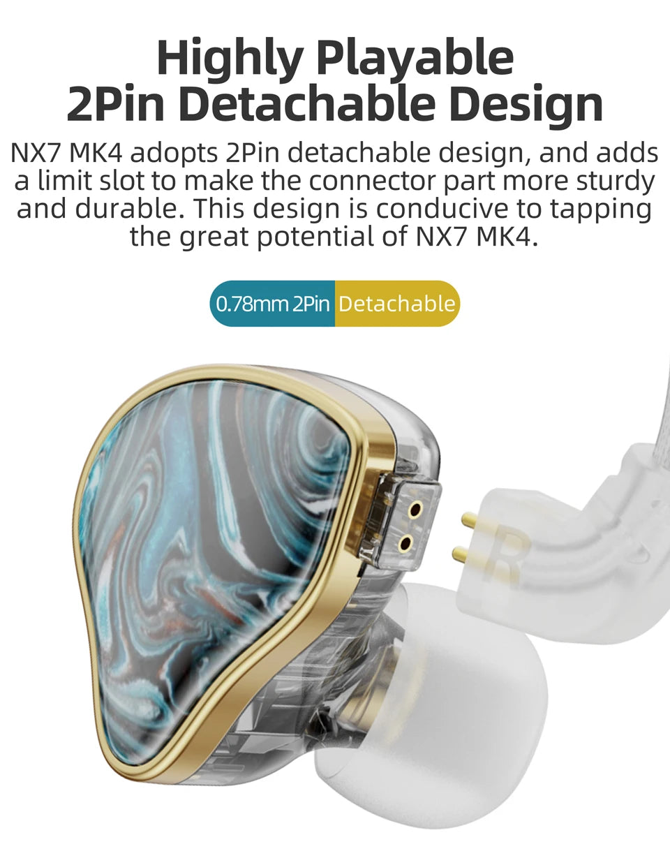 Portable 3.5mm Audiophile Earbuds with Replaceable Filters