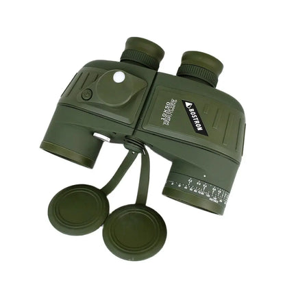 10x50 Waterproof Military Binoculars with Compass for Hunting