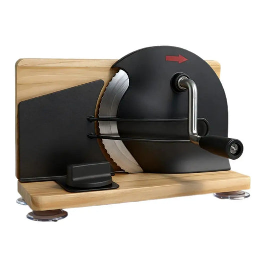 Adjustable Manual Bread Slicer with Stainless Blade Black