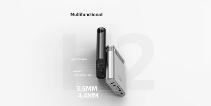 H2 Portable Hi-Res Bluetooth DAC Amp Black
