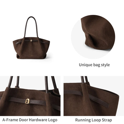 Luxury Style Women Shoulder Tote Bag Spacious Design