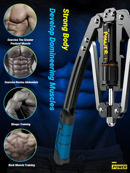 10-200kg Hydraulic Chest Expander Strength Trainer