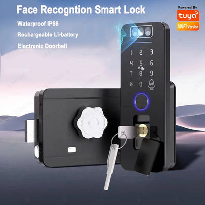 Tuya Smart Door Lock with Face ID and App Control