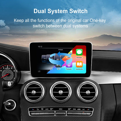 Smart Wireless Car Play Auto Receiver for Benz NTG 5.0