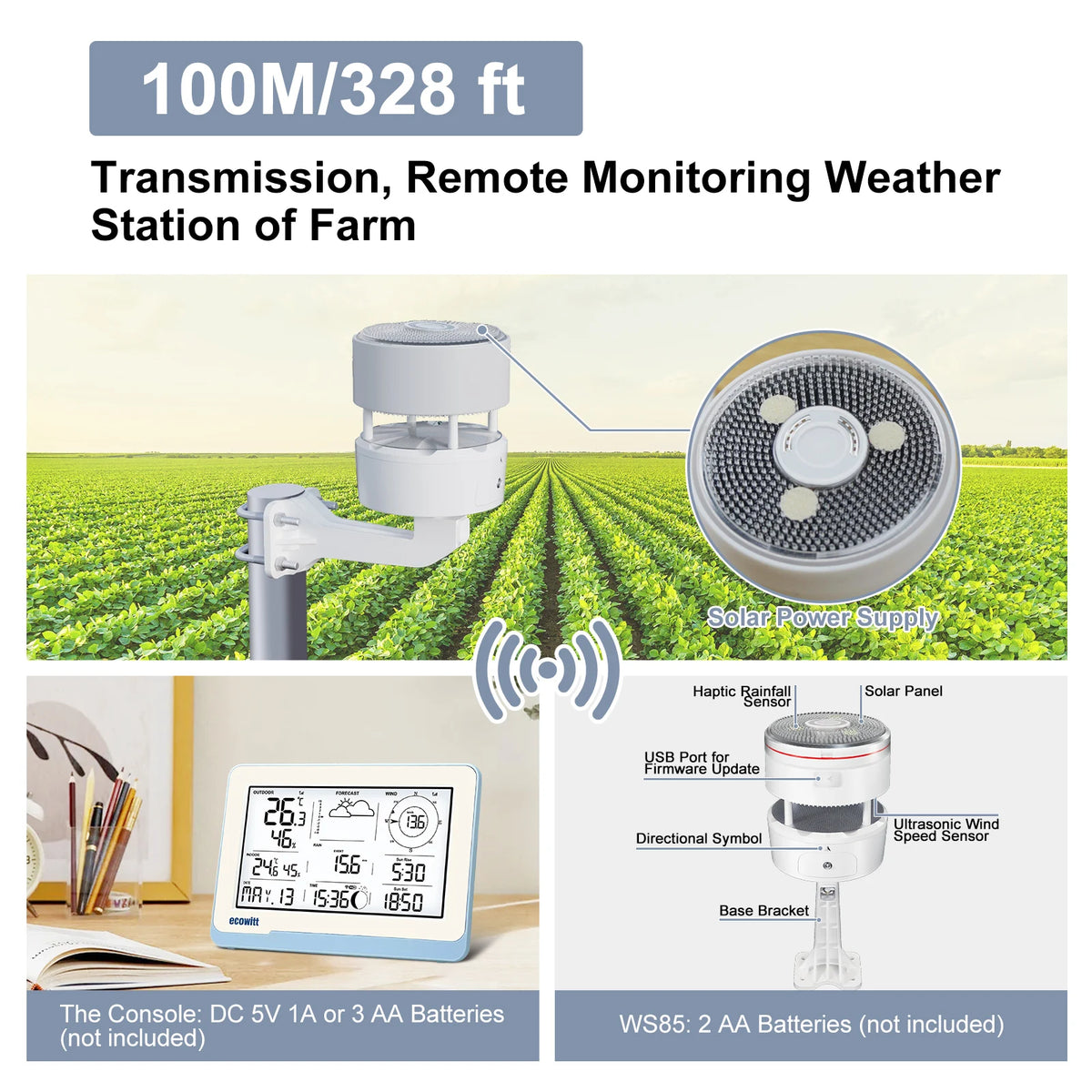 Smart Home Weather Station with Real-Time Outdoor Monitoring